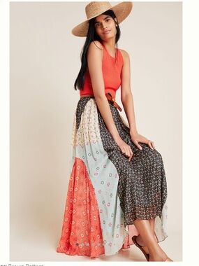 Anthropologie Margot Skirt Verb by Pallavi Singhee NWT 6